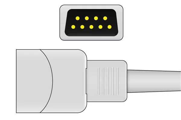 Adapter-Kabel GE-Datex Oxytip Oxy-SLA SpO2, 2.4m