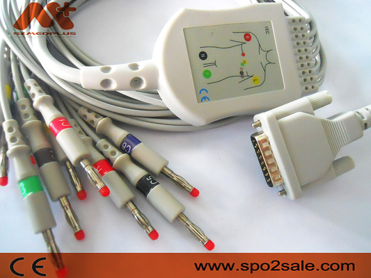 2,400095 verkabeln EKG Kabel Schiller ECG Iec-Banane 4,0 für AT1, AT2, AT4