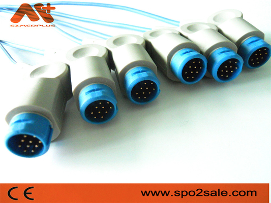 8 Kabel 12 Pin Patient Monitor Accessories Philipss Spo2 Pin