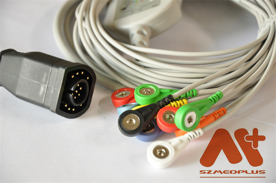 Führungs-Kabel Elektrokardiogramm EKG Kabel Zoll 12 für Reihe Zoll E, M Series