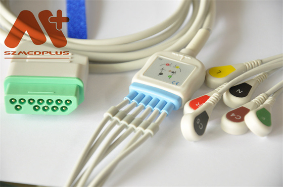 12 Führungs-Verschluss Pin Nihon Kohdens ECG Kabel-6