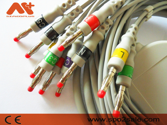 2,400095 verkabeln EKG Kabel Schiller ECG Iec-Banane 4,0 für AT1, AT2, AT4