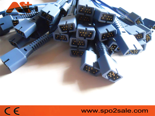 CER Nellcor-Erweiterungs-Kabel Nellcor Oximax Spo2 formte Kabel