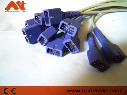 CER Nellcor-Erweiterungs-Kabel Nellcor Oximax Spo2 formte Kabel