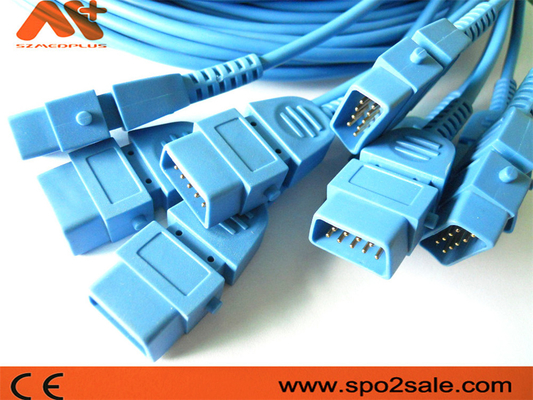Erweiterungs-Kabel CSIs Siemens Spo2 BCI Nellcor Spo2 Form-Kabel