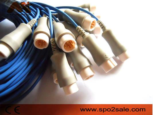 Kabel Datex Mindray Spo2 Erweiterungs-Kabel-Grau szmedplus Spo2