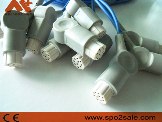 Kabel Datex Mindray Spo2 Erweiterungs-Kabel-Grau szmedplus Spo2