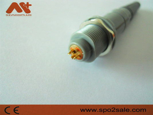 1P Pull Push 6Pin Plastikstecker Graue Schale Graue Hülle für 5.00mm Kabel Medizinprodukte Anschlüsse