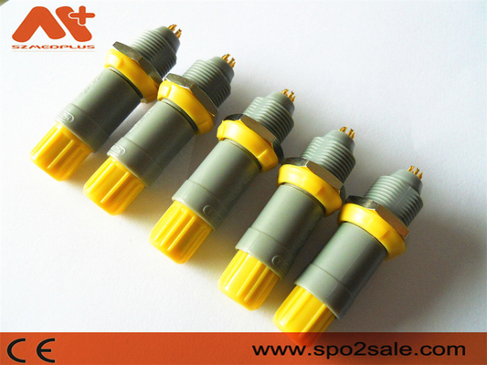 (G51MC7-P08LFD0-0040) Plastik- Sockel des Stoßes 8 des Zuges 1P Stift-, Grey Shell, gelber, Doppel-Schlüssel 60