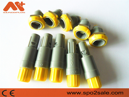 (G51MC7-P08LFD0-0040) Plastik- Sockel des Stoßes 8 des Zuges 1P Stift-, Grey Shell, gelber, Doppel-Schlüssel 60