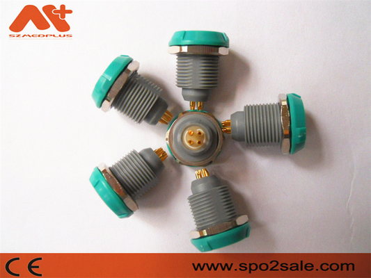 Plastik 8 Pin Socket Grey Shell Green IBP-medizinischen Geräts der Verbindungsstück-Etco2