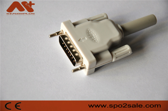 EKG-Kabel Führung des EKG-Verbindungsstücks kompatibles Bionet/Edan/Schiller 15pin 10 mit grauer Farbe
