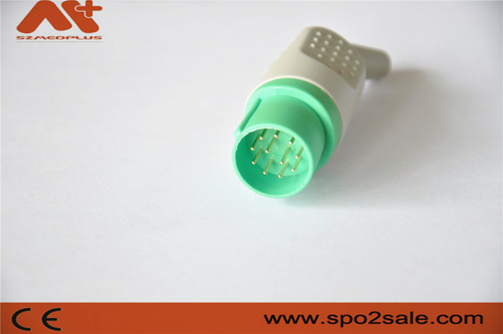 11pins grüner medizinischer EKG-Anschluss kompatibel mit Nihon Kohden Monitor Zubehör