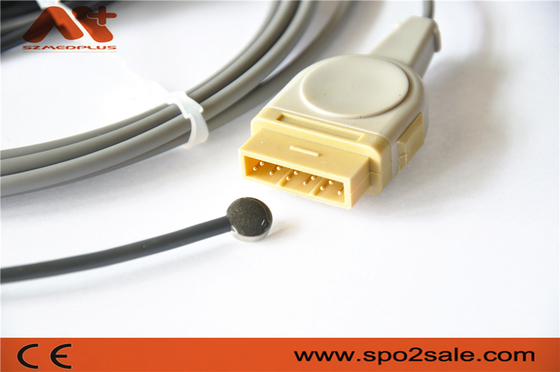 Haut-Sonde GEs Marquette Medical Temperature Sensor Adult für Monitor des Schlag-4000