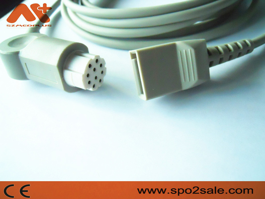 Kompatibles IBP Adapter-Kabel des datex-für AS/3, AS/5, CC-104, Cardiocap CM-104, Cardiocap I, Cardiocap II, Cardiocap/5.