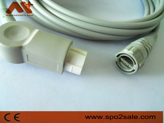 Kompatibles IBP Adapter-Kabel des datex-für AS/3, AS/5, CC-104, Cardiocap CM-104, Cardiocap I, Cardiocap II, Cardiocap/5.