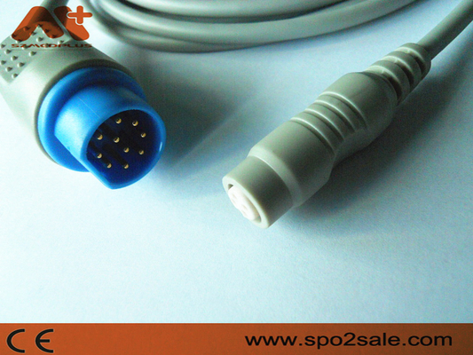 Kompatibles IBP Adapter-Kabel Siemens für Utah, BD, Edwards, Abbort, B.braun, Argon, logischer IBP Wandler Medex