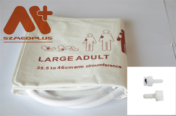 Wegwerf-NIBP-Stulpe - 2455 großes erwachsenes Doppelrohr 35,5 - 46 cm