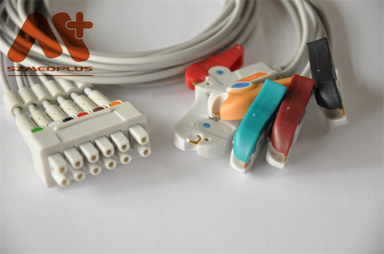 GE Marquette 	Telemetrie-Leitungsdraht 421932-001 Holter Cables ECG 6 Führungs-Clip