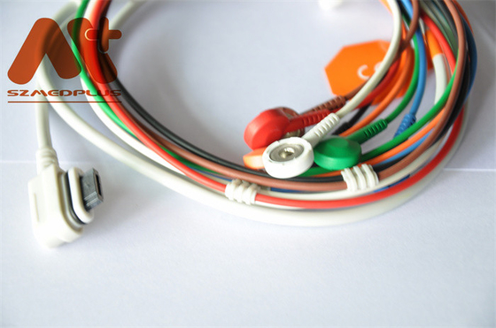 Telemetrie-Leitungsdraht ECG verkabeln 5 Führungs-Verschluss 2008594-002 2008594-001