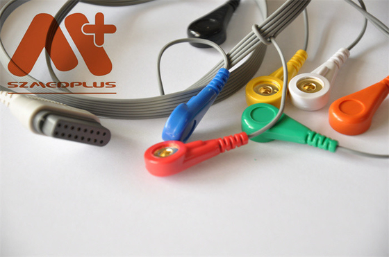 7 Kabel der Führungs-ECG Holter Cable SE-2003 SE-2012 Edan ECG