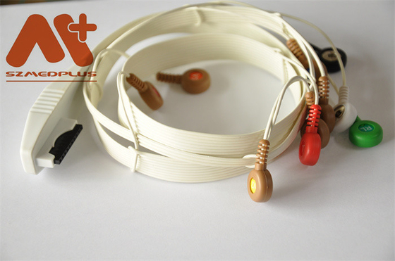 Medizinische Führung Holter Cable Mortara Ecg Cable AHA - 9293-034-50 TPU 10