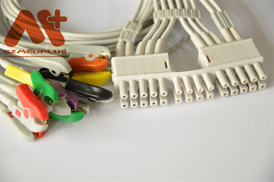 Führung Mortara Burdick 10 Ecg-Kabel 9293-047-60 AHA benutzte EKG Maschine