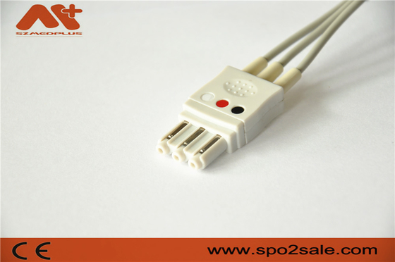 Geduldiger Leitungsdraht Philips Compatibles ECG Kabel-M1673A ECG