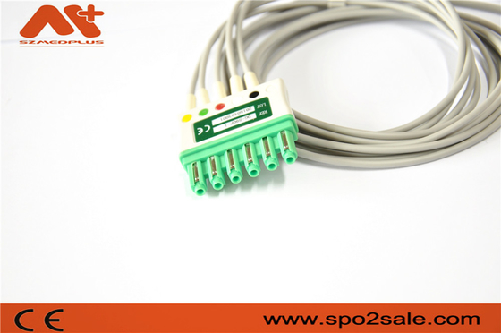 Führungs-Clip MS16546 AHA Draeger kompatibles ECG geduldiges Kabel-5