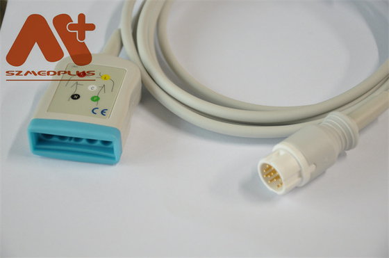 5 Patient verkabeln der Führungs-ECG 12 Pin Philips M1668A für Patientenmonitor