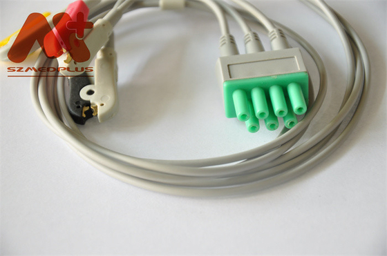 Telemetrie Mindray ECG verkabeln TMS-6016 3 Kabel 115-004871-00 der Führungs-ECG