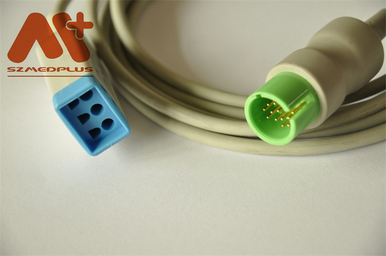 Führung ECG Spacelabs kompatibles 3 Stamm-Kabel - 700-0008-08