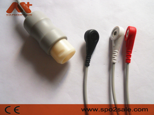 Führungs-Verschluss Philips Compatibles 3 Direkt-schließen ECG-Kabel - M1733A an