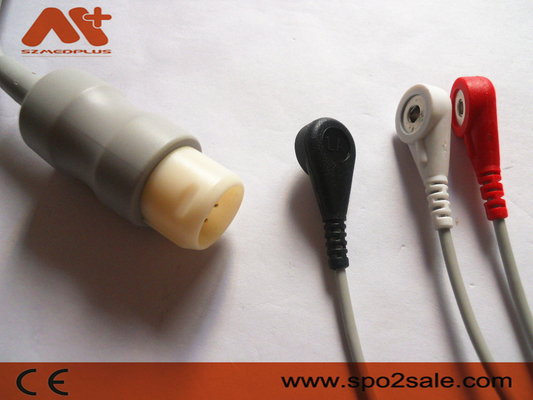 Führungs-Verschluss Philips Compatibles 3 Direkt-schließen ECG-Kabel - M1733A an