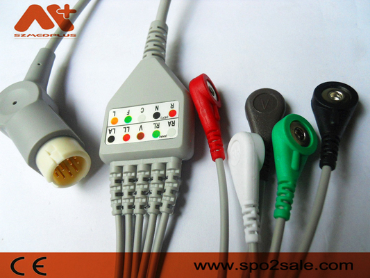 Führungs-Verschluss Philips Compatibles 5 Direkt-schließen ECG-Kabel - M1977A an