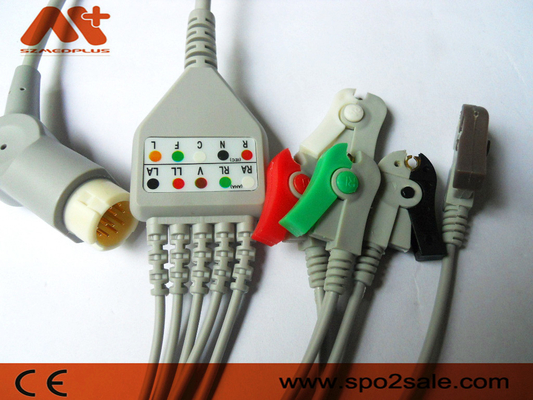 Führungs-Clip Philips Compatibles 5 Direkt-schließen ECG-Kabel - M1975A an