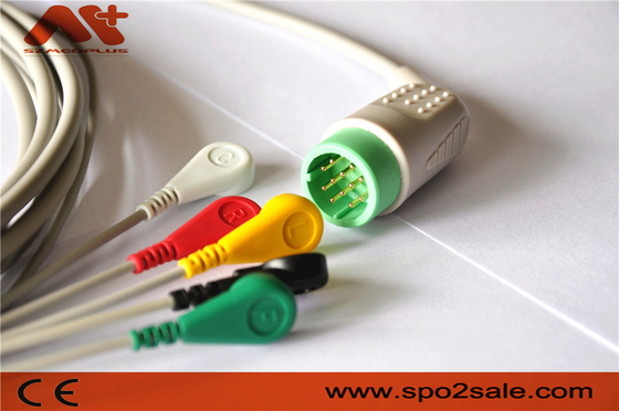 Stryker > MEDTRONI > physiologisches Steuerder kompatible 5 Führungs-Verschluss Direkt-schließen ECG-Kabel - 11110-000066 an