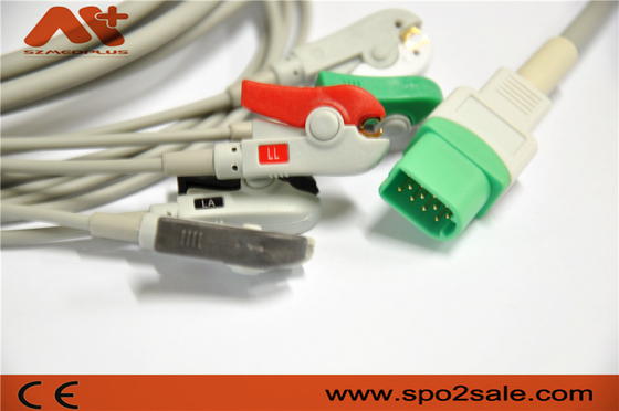 Pass V, V12, Mindray > Datascope die kompatible Führung V21 5 Direkt-schließen ECG-Kabel an