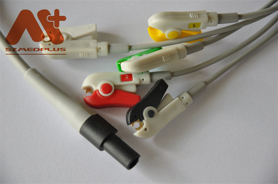 Welch Allyn Propaq kompatibles Clip Führung LT 5 Direkt-schließen ECG-Kabel an