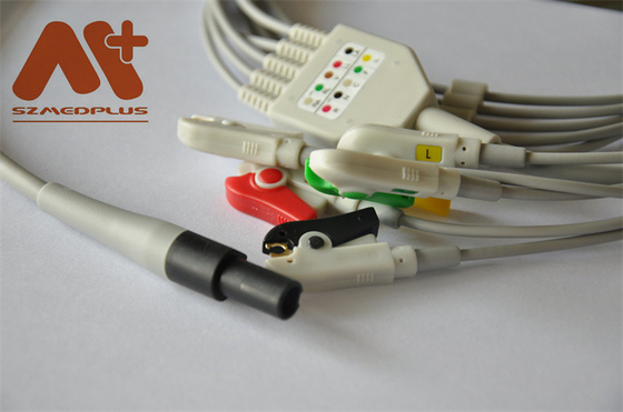 Welch Allyn Propaq kompatibles Clip Führung LT 5 Direkt-schließen ECG-Kabel an