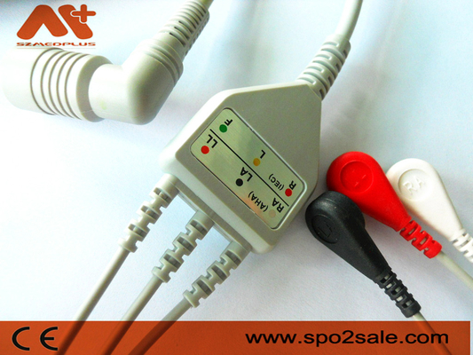 Omron > Colin BP-88, Führung BP-306 kompatible 3 Direkt-schließen ECG-Kabel an