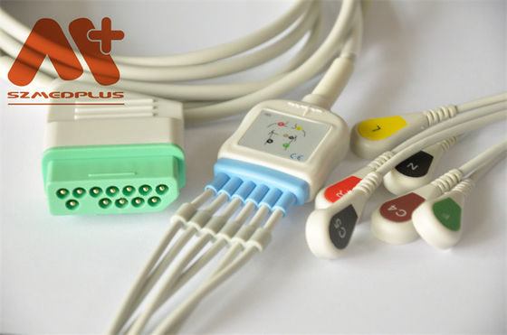 12 Führungs-Verschluss Pin Nihon Kohdens ECG Kabel-6