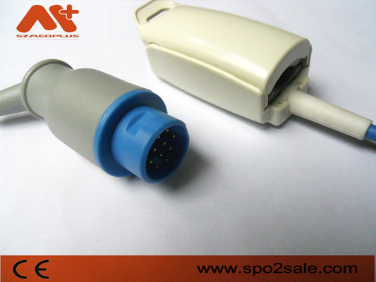 Direkt-schließen kompatibles erwachsenes Finger-Clip Nihon Kohden SpO2 Sensor - TL-101S an