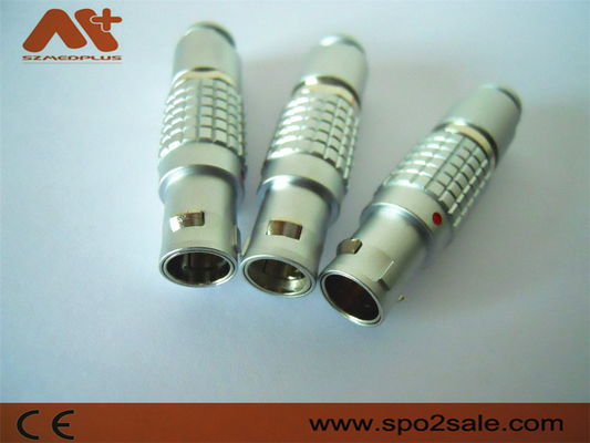 Messing-Goldplattierte Medizinkabelanschlüsse Metall 1B 2pin 4pin 5pin 6pin Anschluss