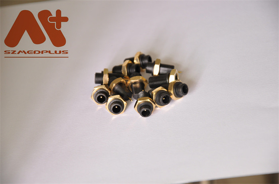 Kompatibles Verbindungsstück-rotes grünes Schwarzes des Lärm-1.5mm rundes ECG des Sockel-Spo2