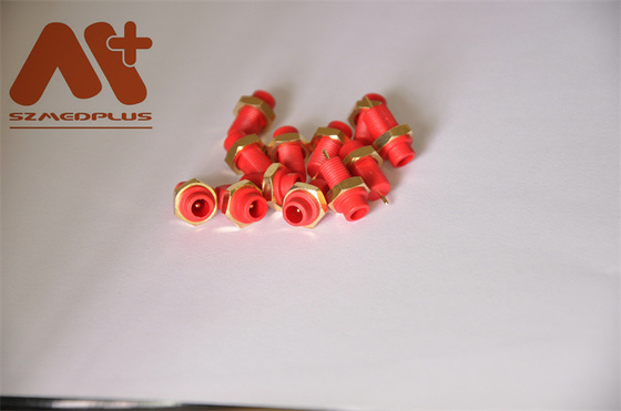 Kompatibles Verbindungsstück-rotes grünes Schwarzes des Lärm-1.5mm rundes ECG des Sockel-Spo2