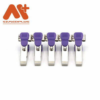 Wiederverwendbare ECG-Krokodilklemmen-Adapter 9101-20-58104 Ecg-Abgreifklemmen