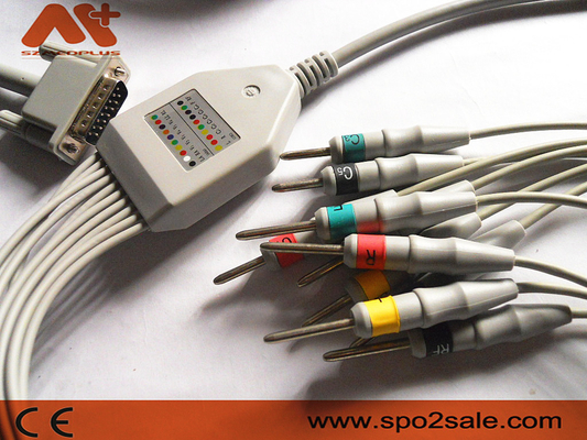 Dr. Lee 10 Blei EKG-Kabel für EKG-120A, 310A, 310B EKG-Maschine
