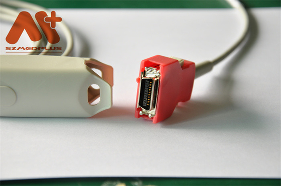 10ft Erwachsener Fingerclip Wiederverwendbarer Spo2-Sensor Rot 2053 (DCI-DC3), 2054 (DCI-DC12)