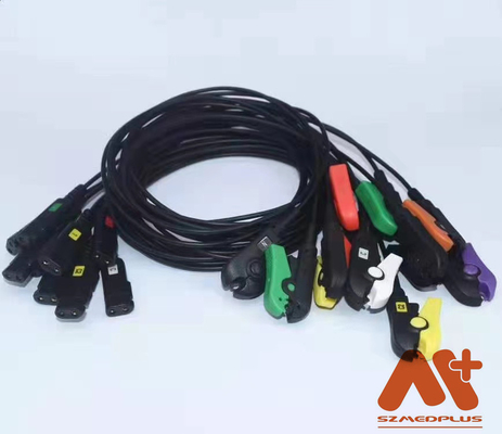 Ivy Biomedical 7800 7810 Kompatible Radiotransparente EKG-Leadwires